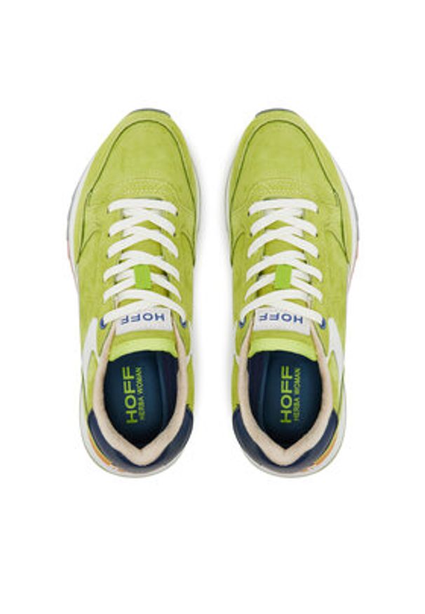 HOFF Sneakersy Herba 12502029 Zielony. Kolor: zielony. Materiał: skóra