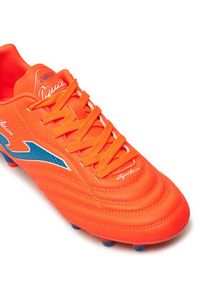 Joma Buty do piłki nożnej Aguila Firm Ground AGUW2408FG Pomarańczowy. Kolor: pomarańczowy. Materiał: skóra