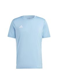 Adidas - Koszulka do piłki nożnej męska adidas Tabela 23 Jersey. Kolor: biały, wielokolorowy, niebieski. Materiał: jersey
