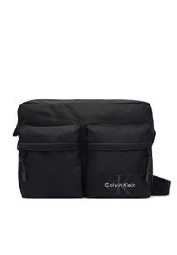 Calvin Klein Saszetka Bolt Laptop Flight Bag LV04D3459G Czarny. Kolor: czarny. Materiał: materiał #1