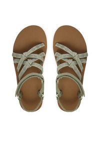 Teva Sandały Midform Kena Slim 1173494 Zielony. Kolor: zielony. Materiał: materiał #3