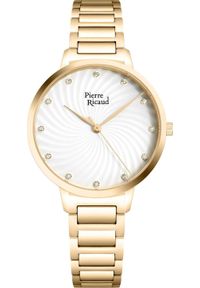 Zegarek Pierre Ricaud Zegarek damski Pierre Ricaud P22071.1143Q CYRKONIE złoty. Kolor: złoty #1