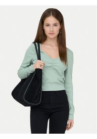 only - ONLY Bluzka Betty 15365756 Zielony Standard Fit. Kolor: zielony. Materiał: bawełna #1