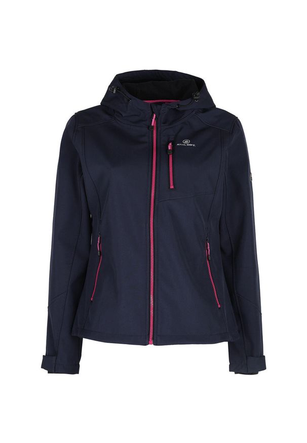 YOA - Kurtka Softshell Octavia dla Kobiet - Elegancka i Oddychająca. Kolor: niebieski. Materiał: softshell