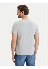 Polo Ralph Lauren T-Shirt 714844756008 Szary Regular Fit. Typ kołnierza: polo. Kolor: szary. Materiał: bawełna #4