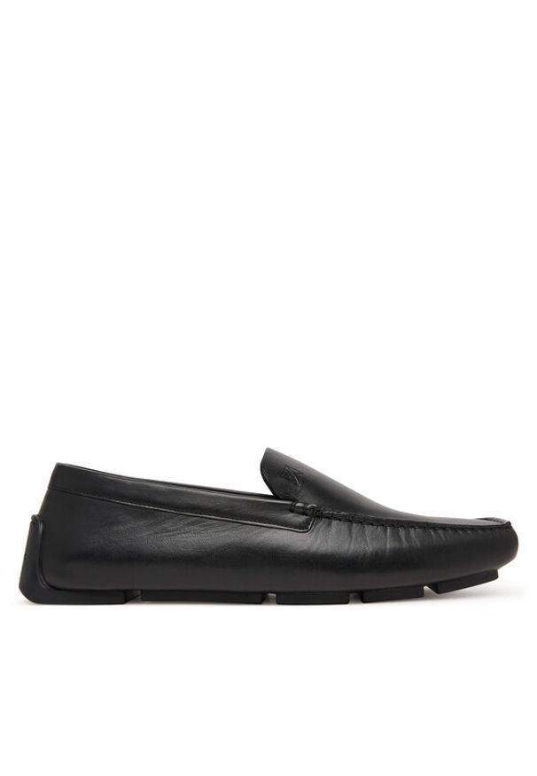 Calvin Klein Mokasyny Driver Penny Embl Lth HM0HM02085 Czarny. Kolor: czarny. Materiał: skóra