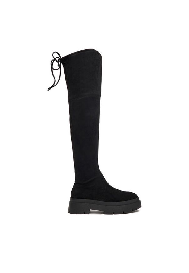 DeeZee Kozaki 8761-2 Czarny. Kolor: czarny. Materiał: materiał