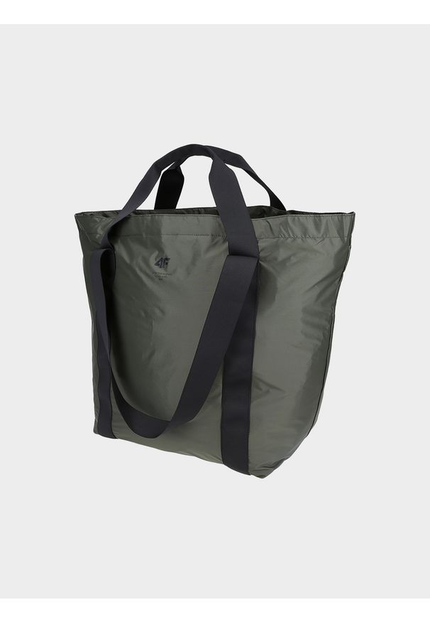 4f - Torba na ramię (30L). Kolor: oliwkowy, wielokolorowy, brązowy. Materiał: materiał