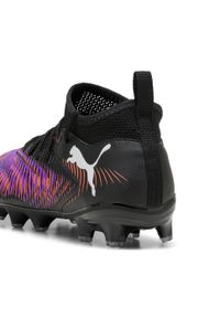 Puma - Młodzieżowe buty piłkarskie FUTURE 8 MATCH FG/AG PUMA Black White Glowing Red. Kolor: czerwony, biały, wielokolorowy, czarny. Sport: piłka nożna