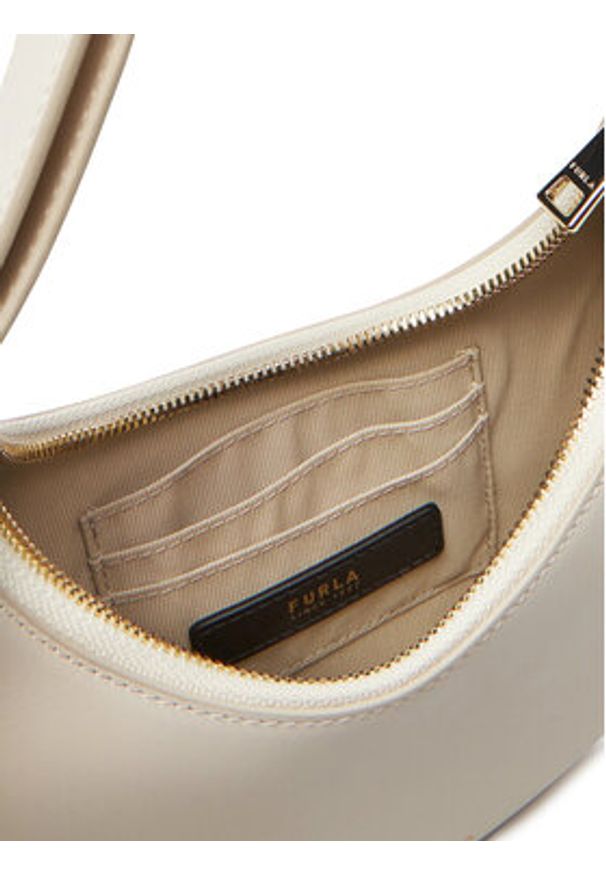 Furla Torebka Delizia Mini WE00649 AX0733 CN PNN00 Écru. Materiał: skórzane