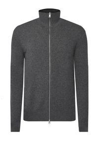 Marc O'Polo Kardigan M29 5144 61196 Szary Regular Fit. Typ kołnierza: polo. Kolor: szary. Materiał: bawełna #1