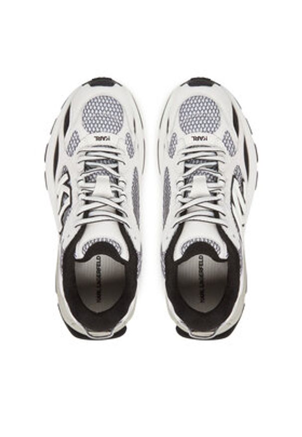 Karl Lagerfeld - KARL LAGERFELD Sneakersy Orion KL65525 Czarny. Kolor: czarny. Materiał: skóra