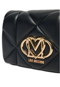 Love Moschino - LOVE MOSCHINO Torebka JC4043PP1MLC0000 Czarny. Kolor: czarny. Materiał: skórzane #5