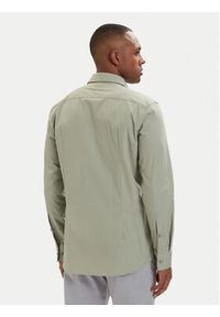 Hugo - HUGO Koszula Kenno 50289499 Zielony jasny Slim Fit. Kolor: zielony. Materiał: bawełna #4