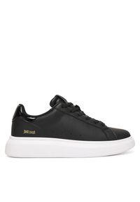 Sneakersy Just Cavalli. Kolor: czarny