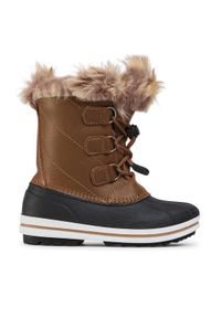 CMP Śniegowce Kids Anthilian Snow Boot Wp 30Q4594 Brązowy. Kolor: brązowy. Materiał: skóra #1
