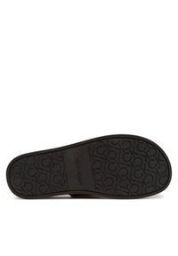Calvin Klein Klapki Flat Slide Jacq HW0HW02487 Czarny. Kolor: czarny. Materiał: materiał #6