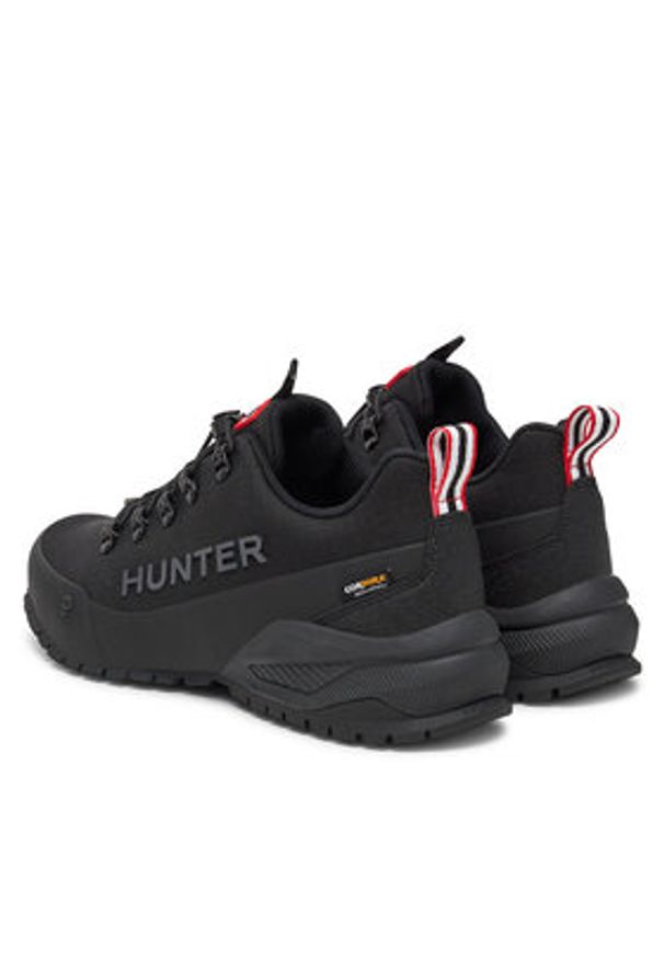 Hunter Trekkingi H8-221 Czarny. Kolor: czarny. Materiał: syntetyk, materiał. Sport: turystyka piesza