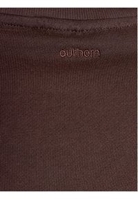 outhorn - Outhorn Bluza OTHAW23TSWSF0738 Brązowy Regular Fit. Kolor: brązowy. Materiał: bawełna #2