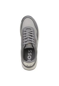 BOSS Sneakersy Titanium 50536481 Szary. Kolor: szary. Materiał: materiał