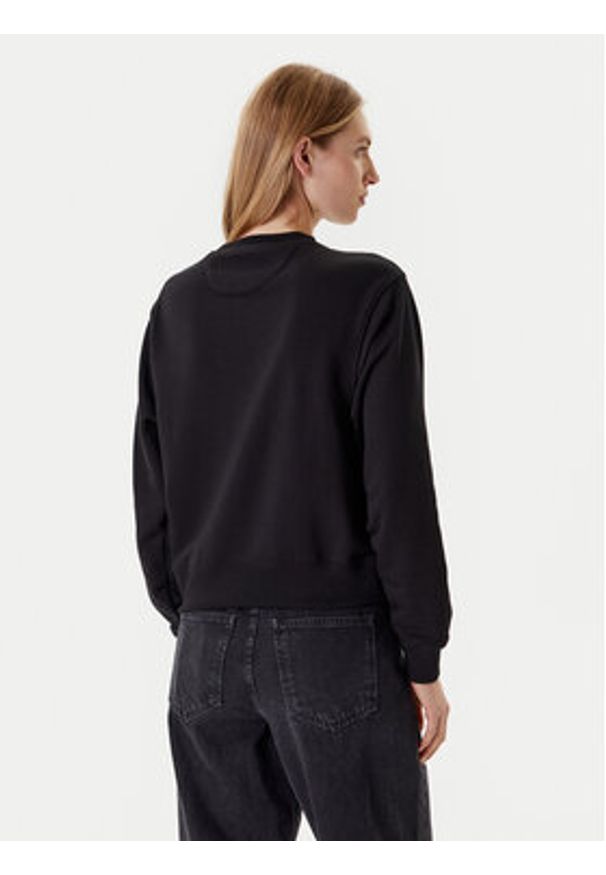 Guess Bluza W5YQ06 KB681 Czarny Regular Fit. Kolor: czarny. Materiał: bawełna