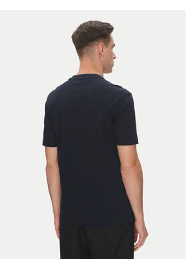 BOSS T-Shirt H-Thompson 59 50524998 Granatowy Regular Fit. Kolor: niebieski. Materiał: bawełna