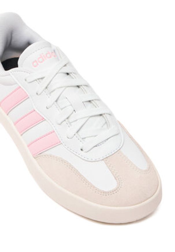 Adidas - adidas Sneakersy Barreda JI4904 Biały. Kolor: biały. Materiał: skóra