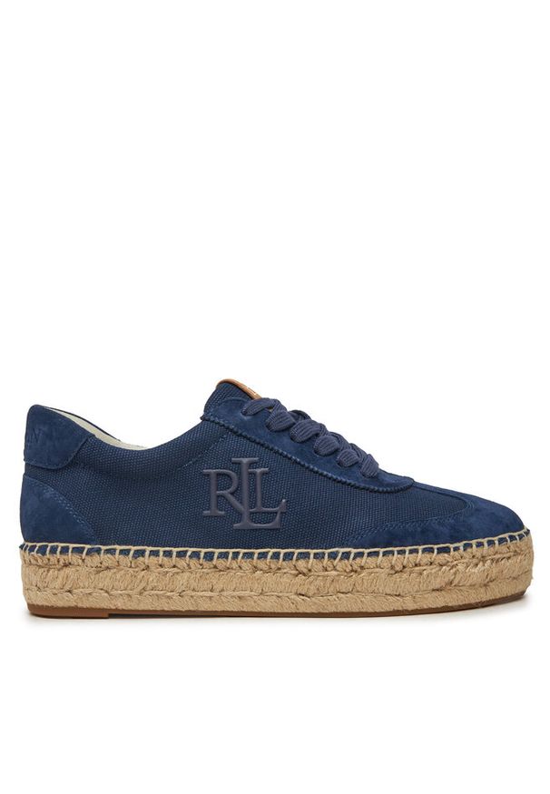 Lauren Ralph Lauren - Espadryle LAUREN RALPH LAUREN. Kolor: niebieski