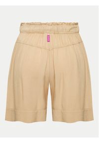 Deha Bermudy A00637 Beżowy Regular Fit. Kolor: beżowy. Materiał: wiskoza #3
