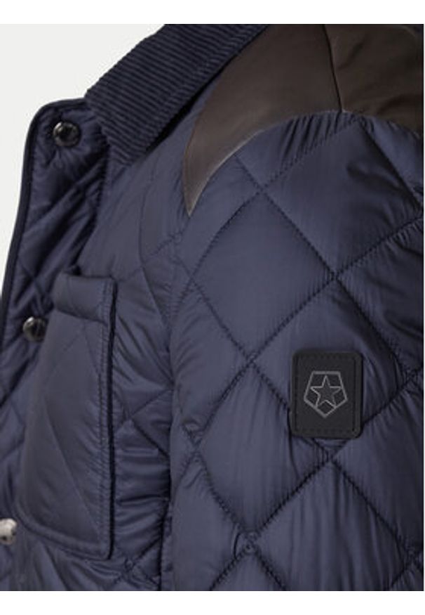 Milestone Kurtka przejściowa MSSantos 990474 60655 Granatowy Regular Fit. Kolor: niebieski. Materiał: syntetyk