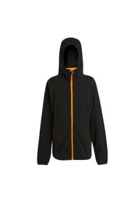 Regatta - Bluza Polarowa Męska Pełen Suwak Navigate. Kolor: czarny, wielokolorowy, pomarańczowy. Materiał: polar. Sezon: zima. Sport: turystyka piesza #1