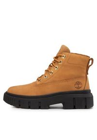 Timberland Botki Greyfield Leather Boot TB0A5RP4231 Brązowy. Kolor: brązowy. Materiał: skóra, nubuk #6