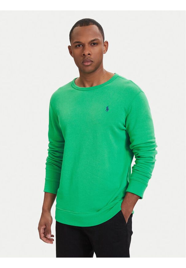 Polo Ralph Lauren Bluza 710A12485003 Zielony Regular Fit. Typ kołnierza: polo. Kolor: zielony. Materiał: bawełna