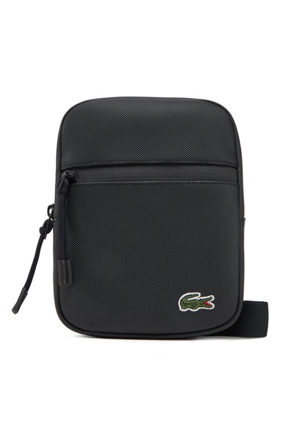 Lacoste Saszetka NH3307LV Czarny. Kolor: czarny. Materiał: skóra