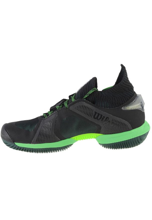 Buty do tenisa męskie, Wilson Kaos Rapide SFT. Kolor: czarny. Materiał: guma, materiał, syntetyk. Sport: tenis