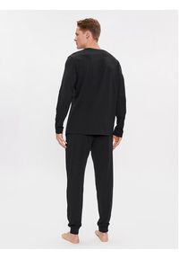 BOSS - Boss Piżama LNY 50514892 Czarny Regular Fit. Kolor: czarny. Materiał: bawełna #3