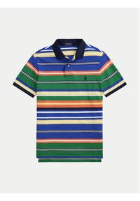 Polo Ralph Lauren Polo 710963480002 Kolorowy Custom Fit. Typ kołnierza: polo. Materiał: bawełna. Wzór: kolorowy #5