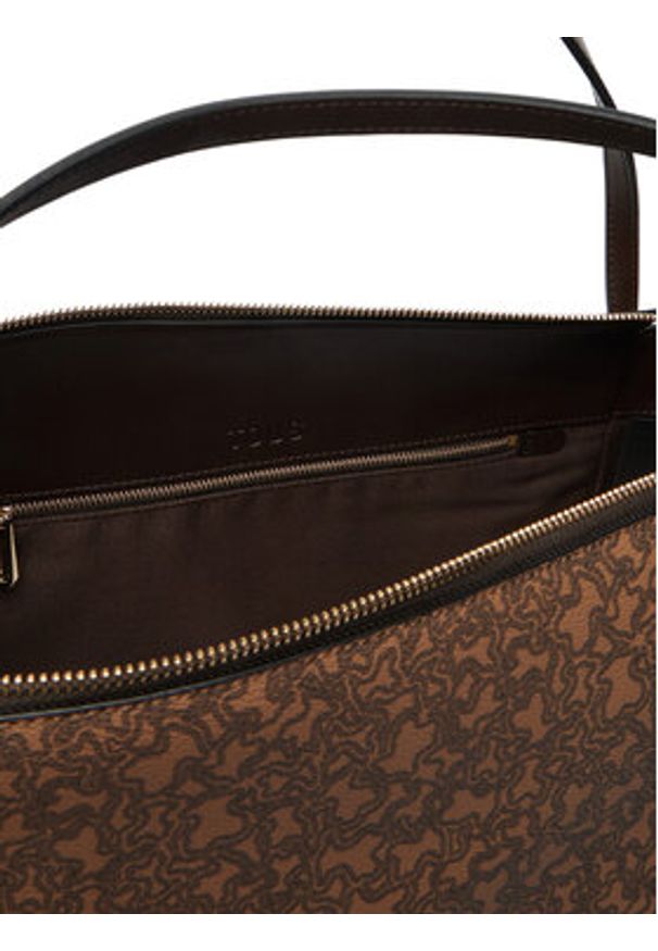 Tous - TOUS Torebka 2002380043 Brązowy. Kolor: brązowy. Materiał: skórzane