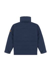 Wrangler - WRANGLER BODYGUARD JACKET MĘSKA KURTKA ZIMOWA Z KAPTUREM CIEPŁA NAVY W40BWW114. Typ kołnierza: kaptur. Sezon: zima #7