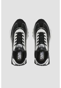 Karl Lagerfeld - KARL LAGERFELD Czarne sneakersy Zone Ikon Lo Runner, Rozmiar 40. Kolor: czarny #7