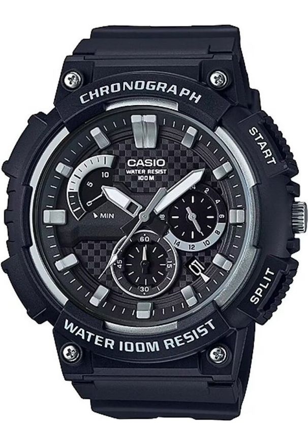 Zegarek Casio Zegarek marki Casio model MCW-200H kolor Czarny. Akcesoria męski. Sezon: Cały rok NoSize. Kolor: czarny