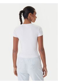 Juicy Couture T-Shirt Esme JCWCT225323 Biały Slim Fit. Kolor: biały #5