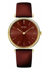 Zegarek DOXA D-Lux 112.30.161.05. Materiał: skóra. Styl: casual, klasyczny, elegancki