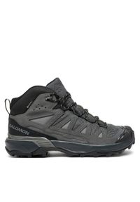 salomon - Salomon Trekkingi X Ultra 360 Leather Mid Gore-Tex L47570800 Czarny. Kolor: czarny. Materiał: materiał. Technologia: Gore-Tex. Sport: turystyka piesza #1