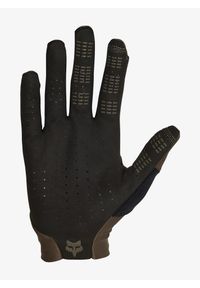 FOX - Rękawiczki rowerowe męskie Fox Flexair Glove. Kolor: brązowy