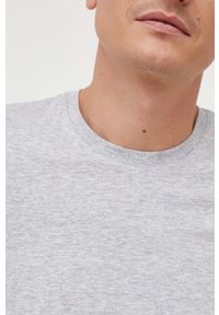 Armani Exchange - T-shirt 8NZT74.ZJA5Z. Okazja: na co dzień. Kolor: szary. Materiał: dzianina. Wzór: gładki. Styl: casual #4