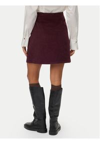 Vero Moda Spódnica mini Etta 10315342 Fioletowy Regular Fit. Kolor: fioletowy. Materiał: sztruks, bawełna #6