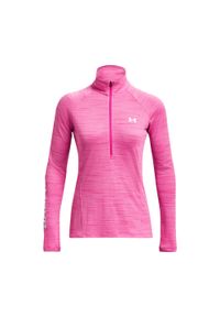 Bluza fitness damska Under Armour Evolved Core Tech 1/2 Zip. Kolor: różowy. Sport: fitness