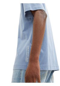 Tom Tailor T-Shirt 1035618 Błękitny Regular Fit. Kolor: niebieski. Materiał: bawełna #6