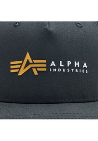 Alpha Industries Czapka z daszkiem Label 106901 Czarny. Kolor: czarny. Materiał: materiał, bawełna #3